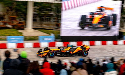 Από τη Fan Zone στο showrun του Allwyn x McLaren Racing: Live in Athens