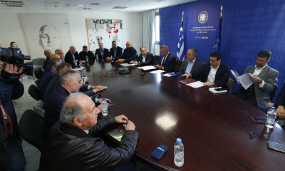 Ξεκίνησε η συνάντηση του Γιάννη Βρούτση με την ΕΟΚ μετά το «Λιόλιος Gate»
