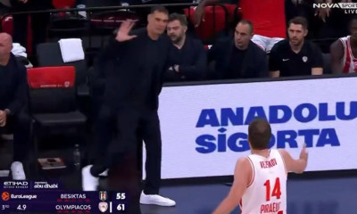 Μπεσίκτας - Ολυμπιακός: Ένταση ανάμεσα σε Μπαρτζώκα και Βεζένκοφ (Video)