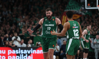 Ζαλγκίρις - Παρτίζαν 87-80: Χωρίς αντίπαλο ο Βαλαντσιούνας