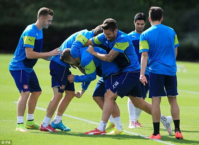 1408355950811 wps 1 Arsenal s Jack Wilshere c