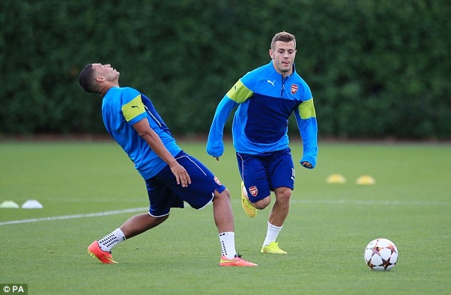 1408356802077 wps 6 Arsenal s Jack Wilshere r