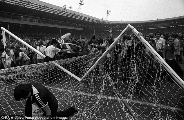 1413369811969 wps 1 A goal post was smashed a