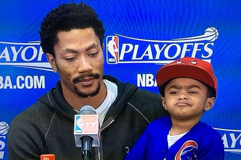 Derrick-Rose-son-PJ