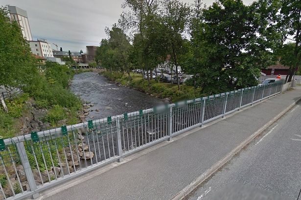 Hunnselva-River-in-Gjovik-Norway