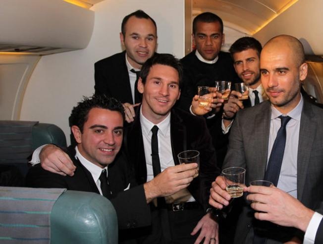 MessiIniestaGuardiolaXavi