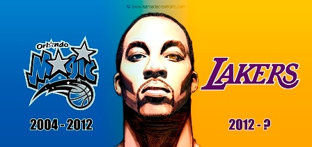 dwight howard orlando magic to los angeles lakersKAMADAcreations