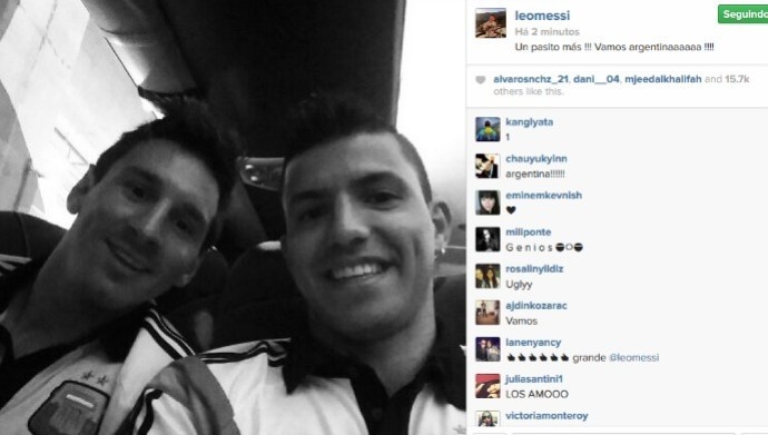 messi e aguero