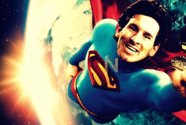 messi superman