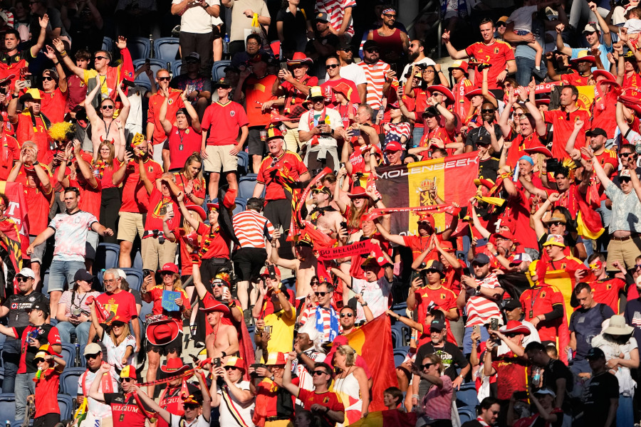 Belgium US WCup Soccer