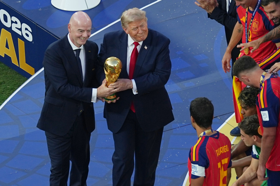 Gianni Infantino,Donald J. Trump,Rodri