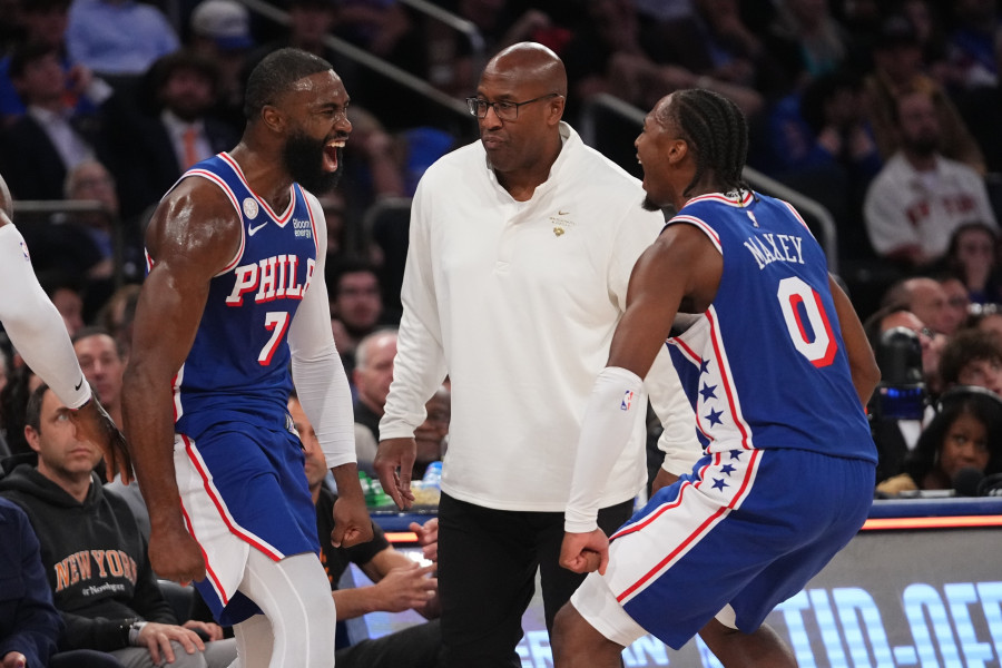 Tyrese Maxey,Jaylen Brown,Mike Brown
