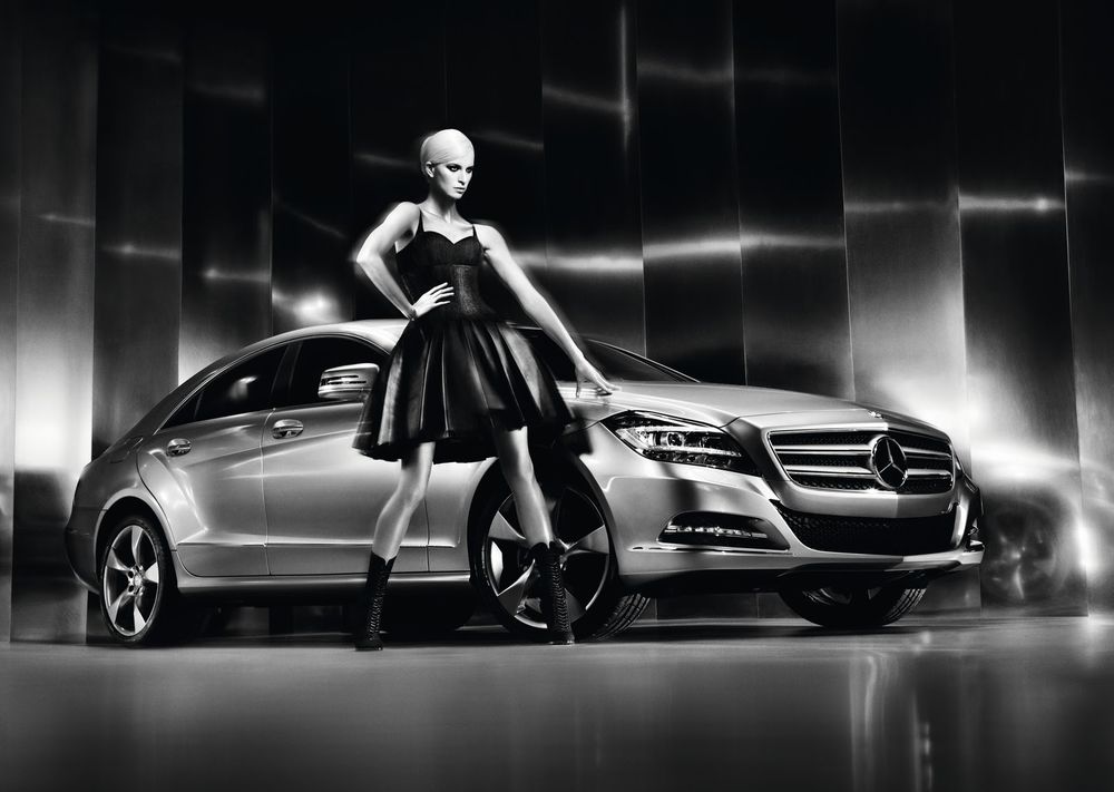 Mercedes CLS και Karolina Kurkova
