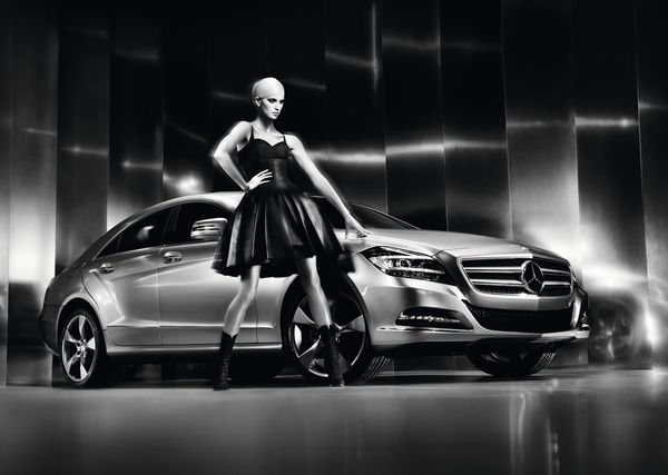 Mercedes CLS και Karolina Kurkova