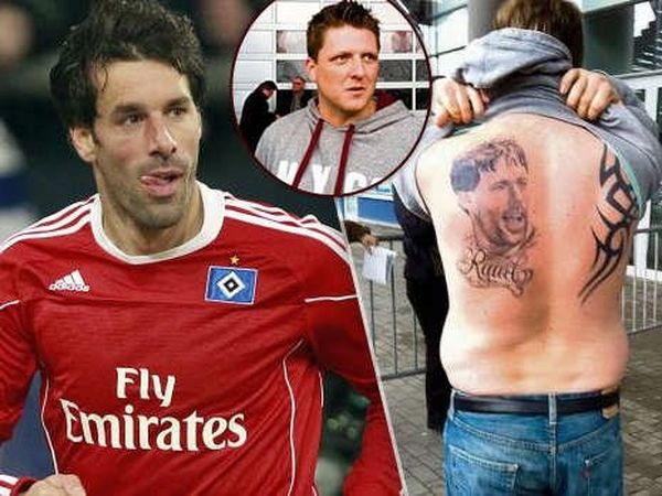Ο Φαν Νίστελροϊ…. τατουάζ