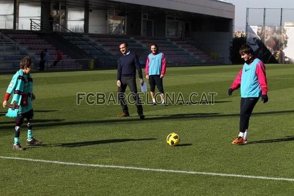 Ο... συγκινημένος Μέσι