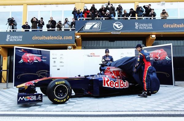 Η Toro Rosso στη Βαλένθια