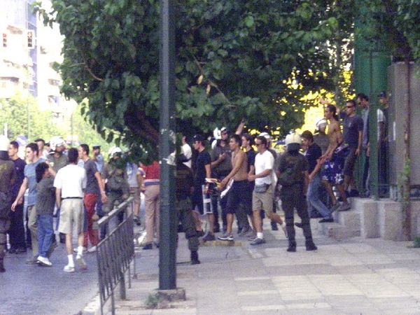 Ένταση στη Λεωφόρο Αλεξάνδρας