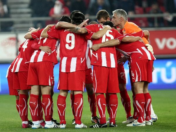 Η ενδεκάδα του Ολυμπιακού