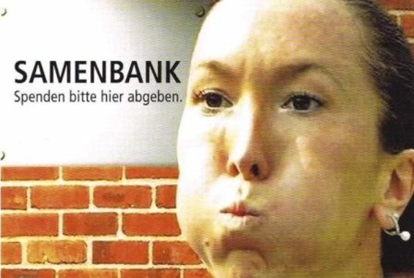 Σε καμπάνια... τράπεζας σπέρματος!