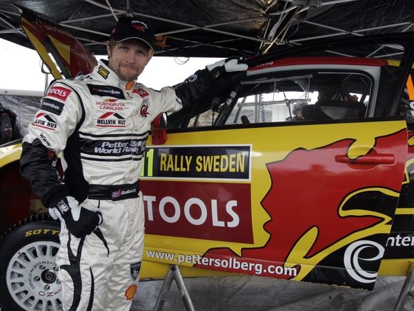 Ο Σόλμπεργκ δοκιμάζει το DS3 WRC