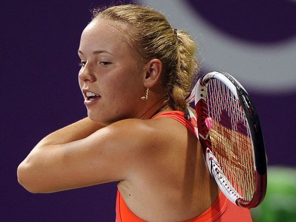 Της... παραχώρησε δύο σετ