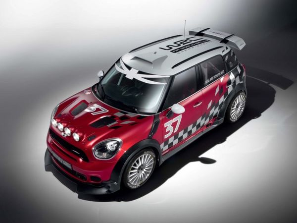 Το Mini WRC σε δοκιμές