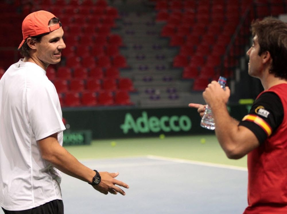 Στις προπονήσεις ο Ναδάλ