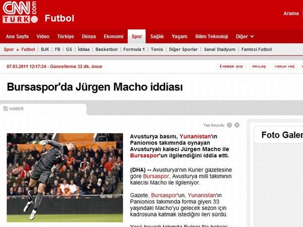 Οι Τούρκοι για Μάχο