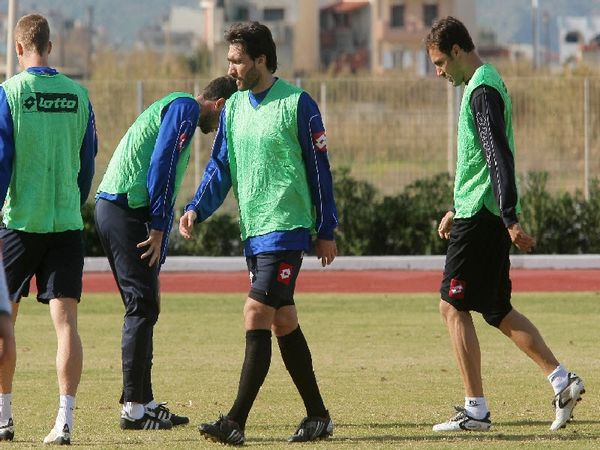 Προπόνηση στη Θεσσαλονίκη