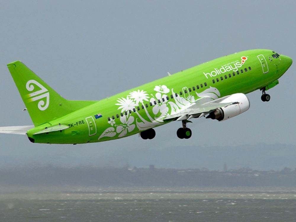 Με καταπράσινο αεροπλάνο