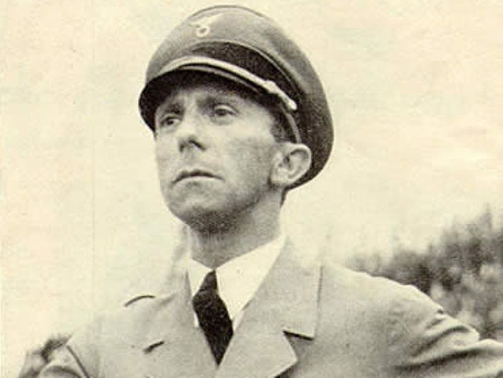 Χαιρετίσματα στον... Γκαίμπελς...