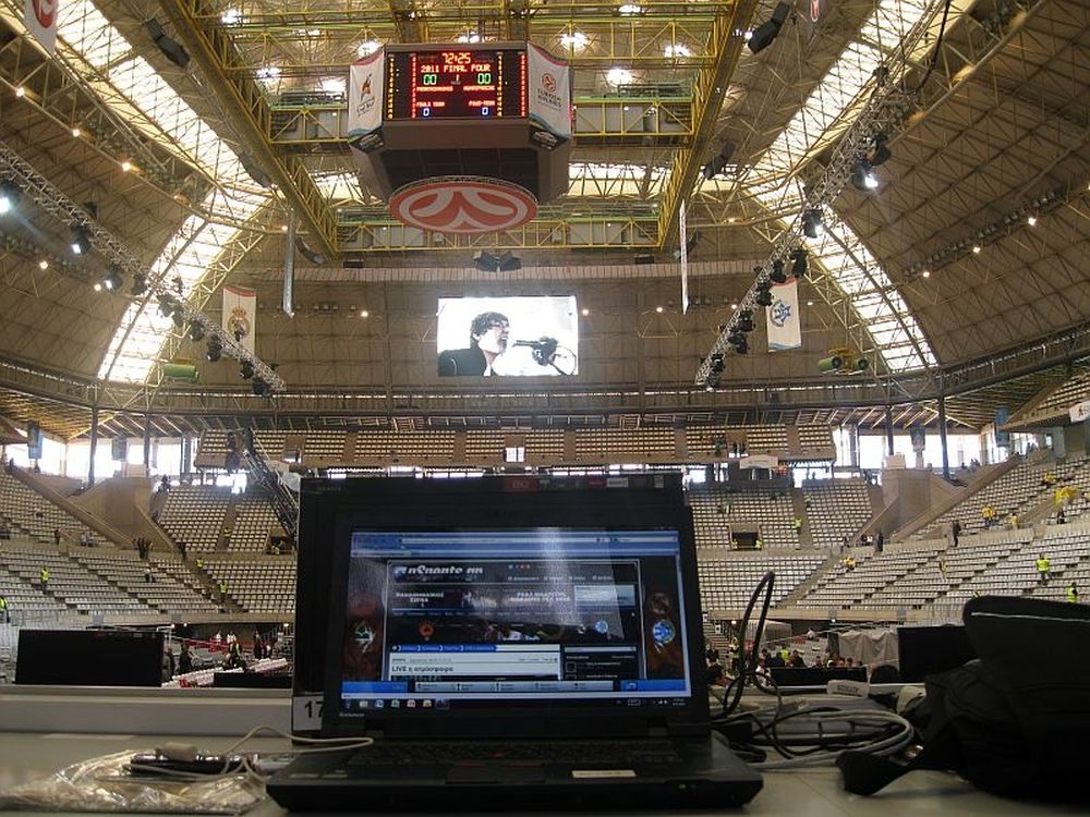 Το Onsports στo Παλάου Σαν Τζόρντι (vds)