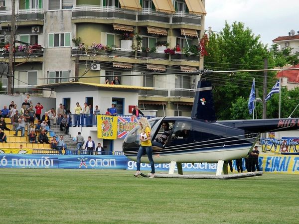 Με… ελικόπτερο στην Super League