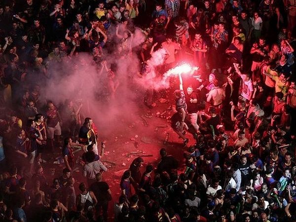 «Κάηκε» η Βαρκελώνη (video)