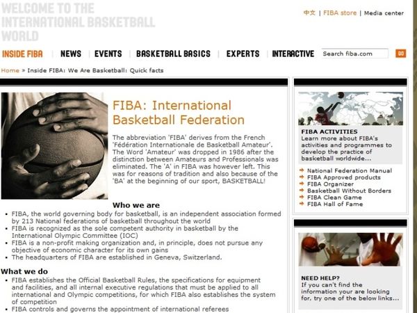 Χρόνια πολλά, FIBA!