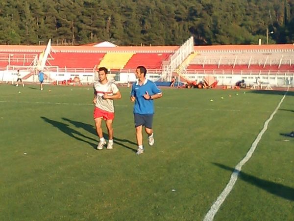 Στην προπόνηση ο Κάσχιο