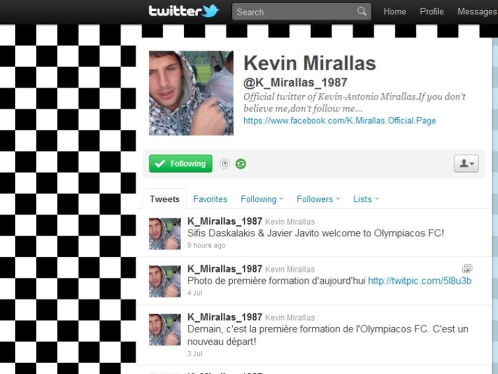 Το καλωσόρισμα του Μιραλάς