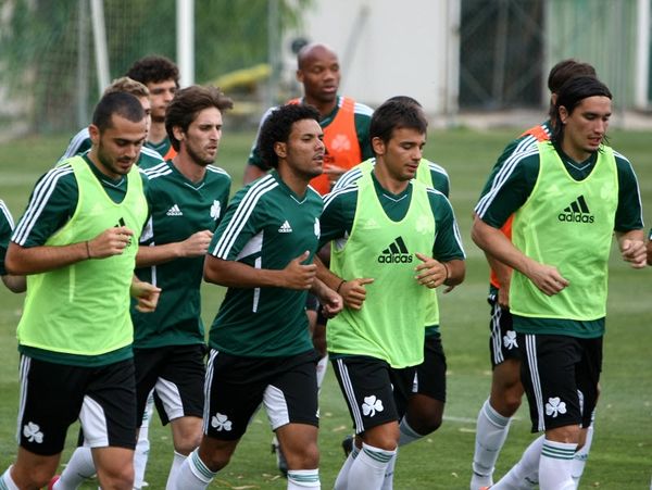 Η πρώτη προπόνηση των «πράσινων»