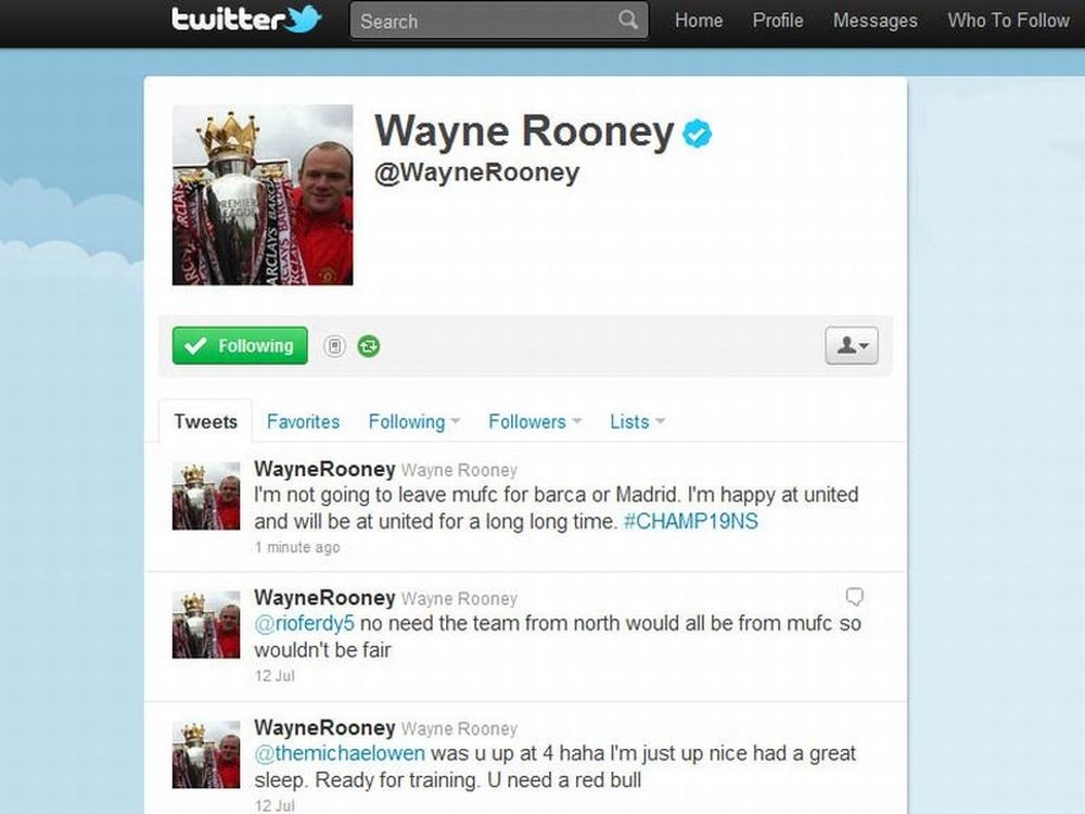 Ρούνει: «Δεν πάω πουθενά»