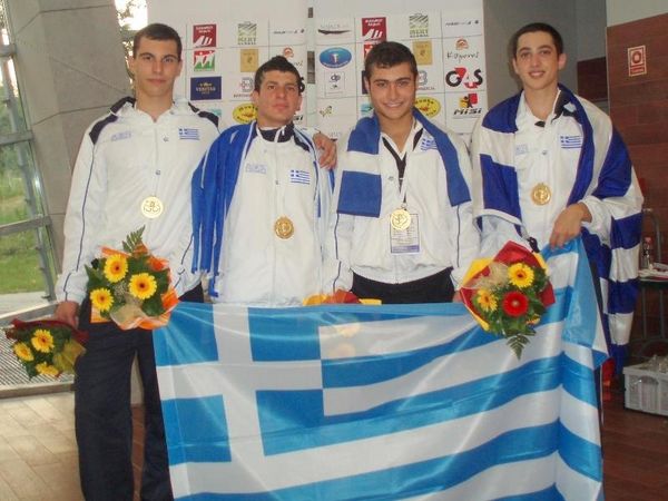 Χρυσό με Παγκόσμιο ρεκόρ
