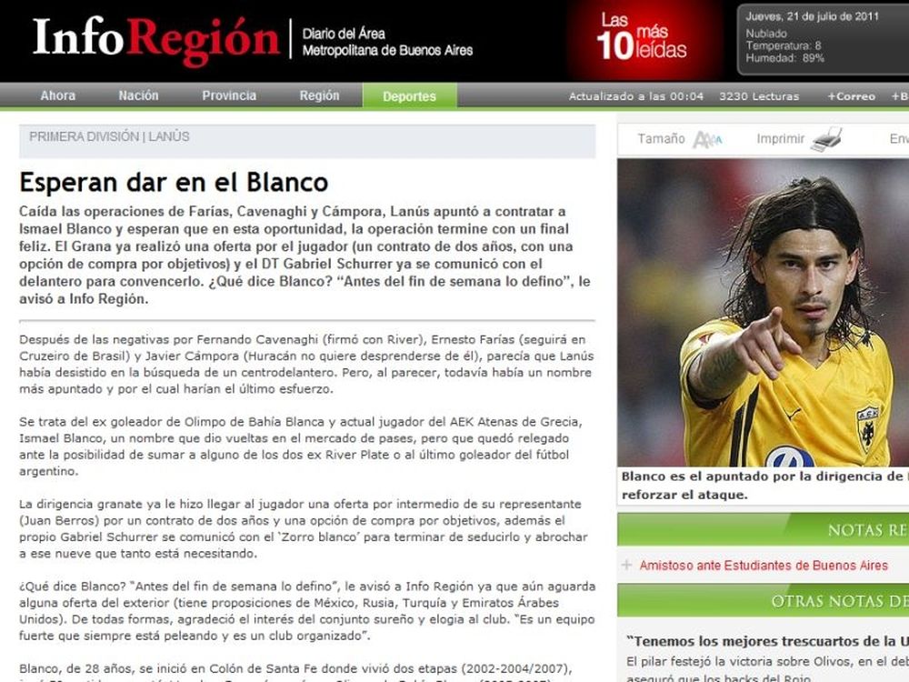 Μπλάνκο: «Έπαιξα καλά στην ΑΕΚ»