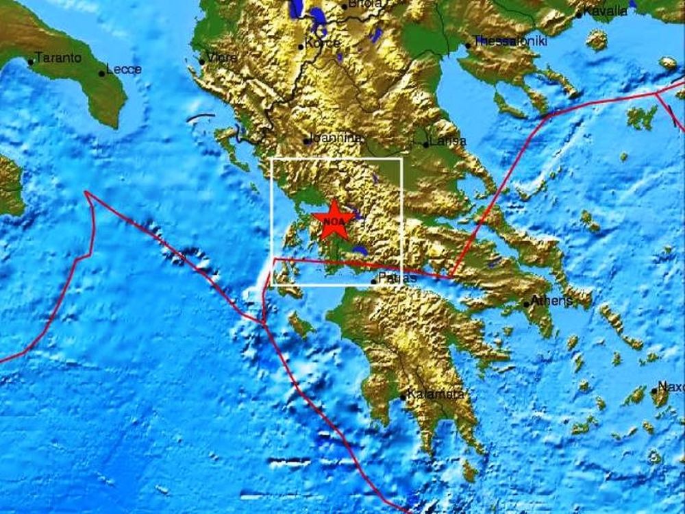 Σεισμός 3,6R στην Αμφιλοχία