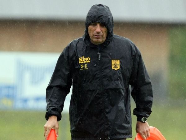 Υπό βροχή η προπόνηση