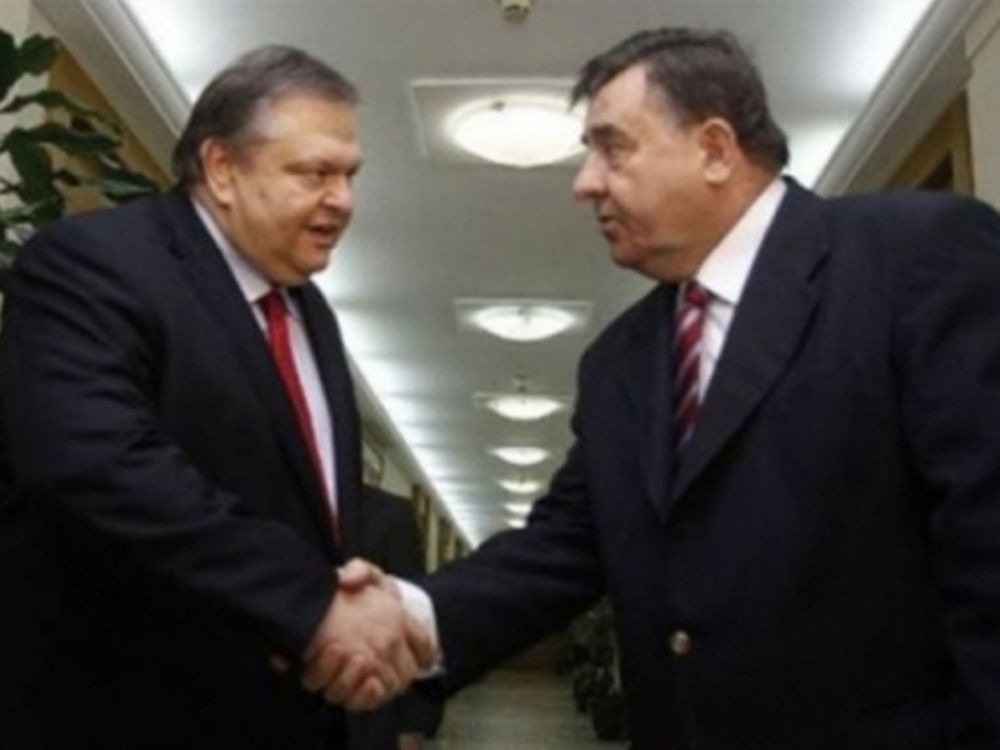 Συνάντηση Βενιζέλου - Καρατζαφέρη