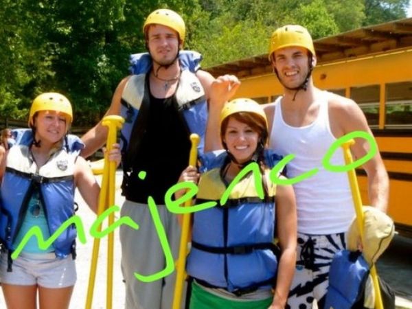 Oι αφοί Καλάθη έκαναν Rafting στο Τενεσή