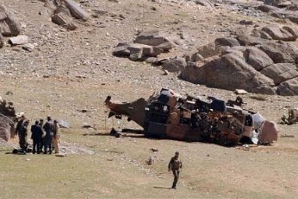 Συντριβή ελικοπτέρου του ΝΑΤΟ