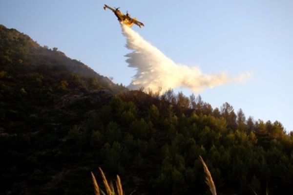 Πύρινο μέτωπο στη Σκόπελο