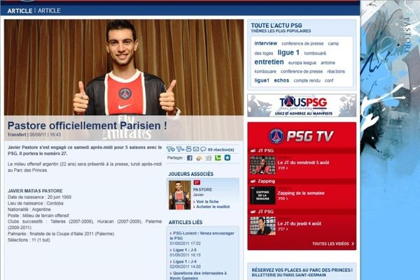 Ανακοινώθηκε ο Παστόρε!