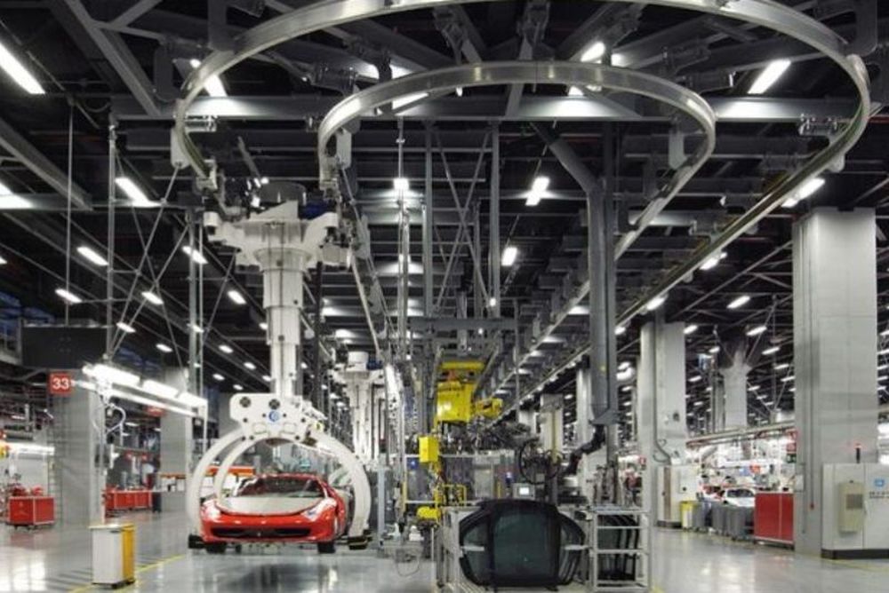 Στα άδυτα του εργοστασίου της Ferrari